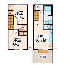 ルー・クロの物件間取画像